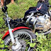 Acidente, envolvendo moto e Hilux deixa um morto, em Conceição; a moto se partiu ao meio