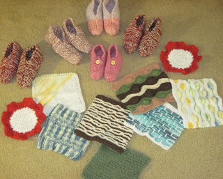 knitted donations