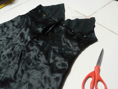 slip dress, refashion, sewing, Diy