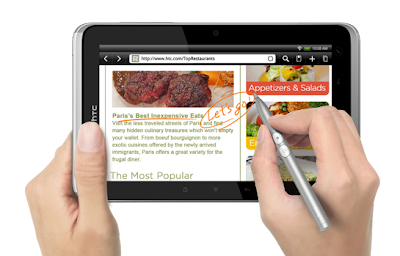 10 Jenis Tablet Tercanggih di Dunia HTC Flyer
