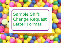 Shift Change Request Letter Format Formats And Sample Letters Shift Change Request Letter Format