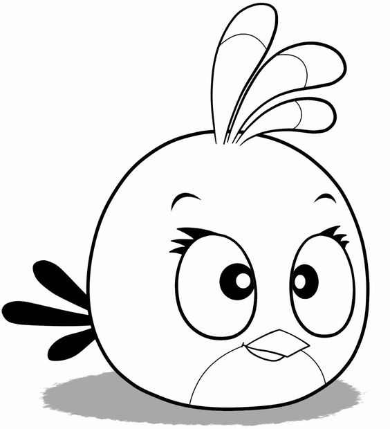 Tranh tô màu Angry Birds 26