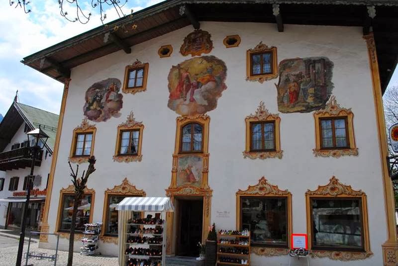 Luftlmalerei | House Paintings in Oberammergau