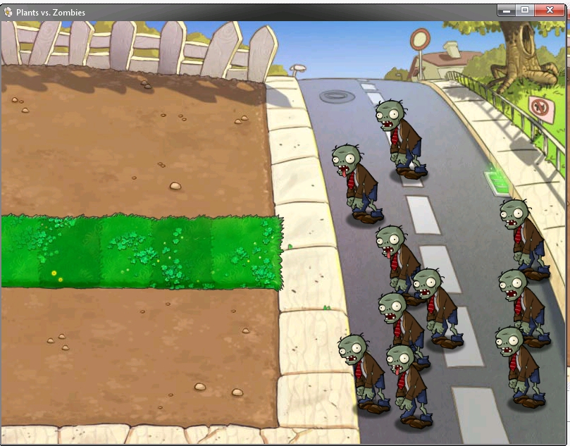 Captura 2 - Plantas vs Zombies