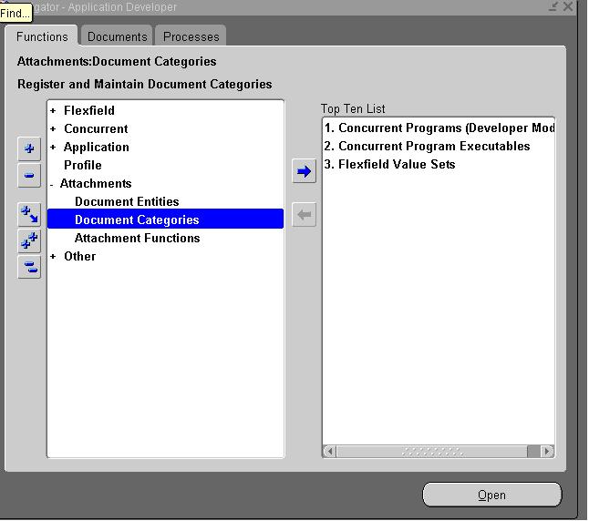 Attachment Types in Oracle Apps in 11i and R12 Attachments in Oracle