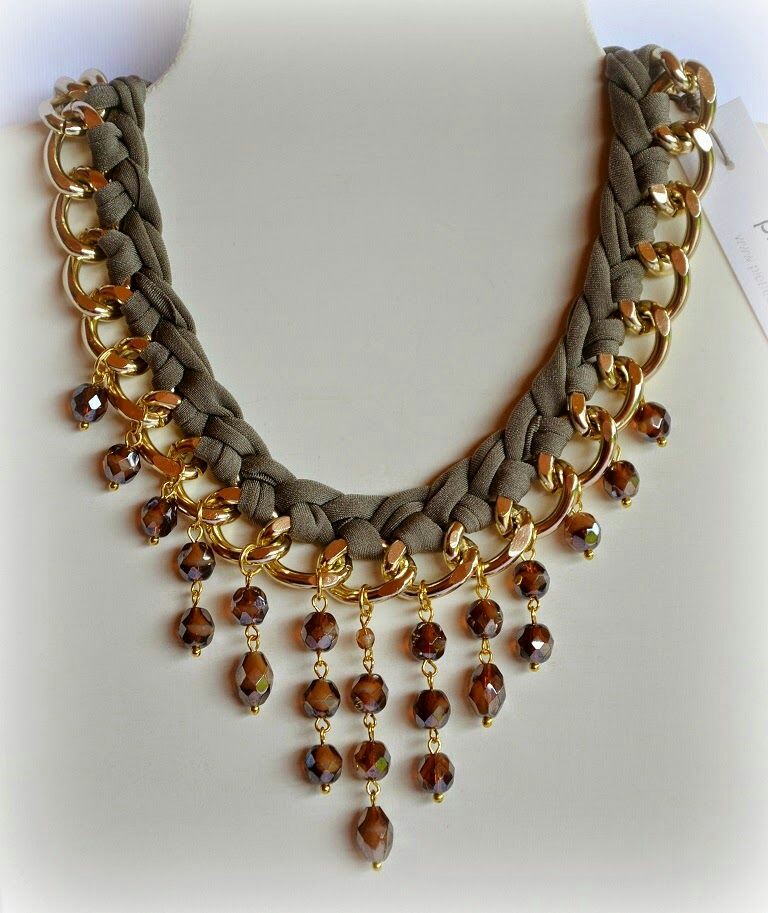 Collar rope necklace designs