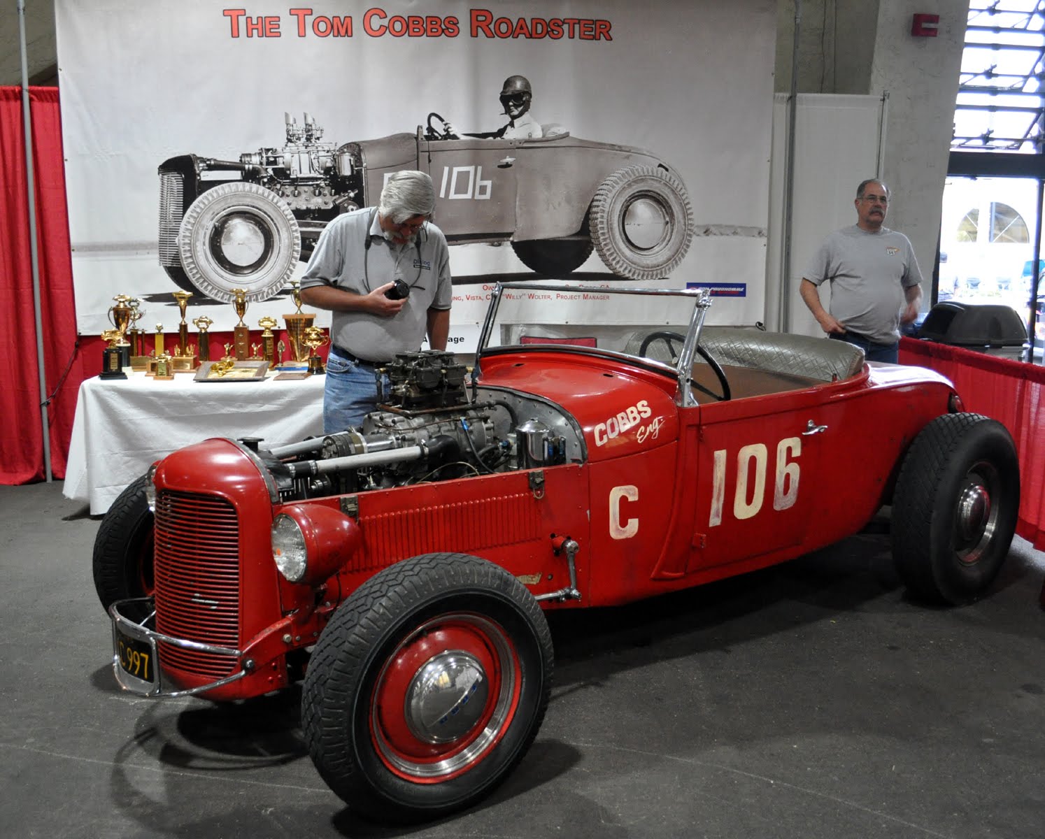 Just A Car Guy Tom Cobbs 1929 roadster, DeSoto grill, fantastic