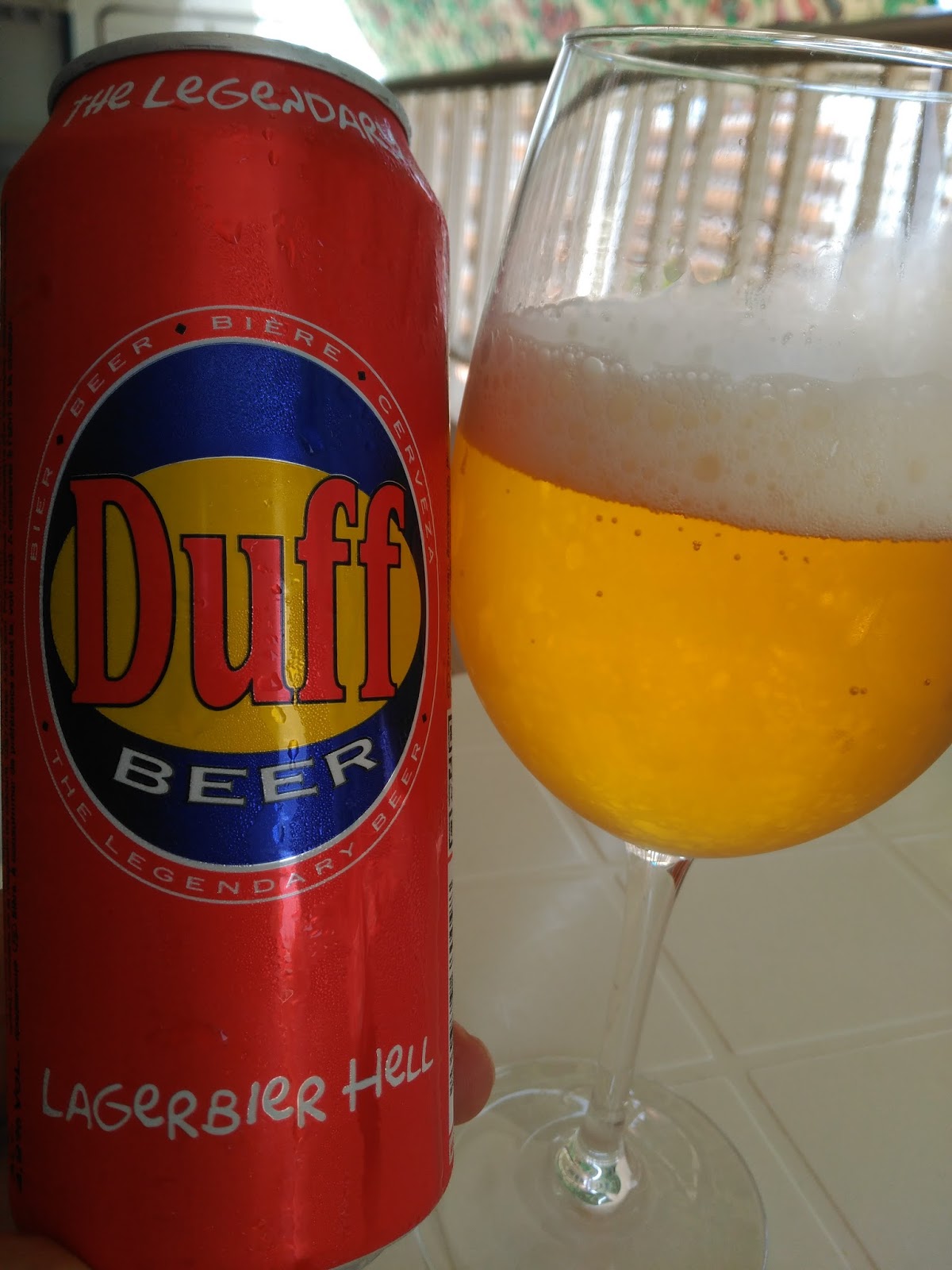 MI RINCON CERVECERO: Duff Lagerbier Hell