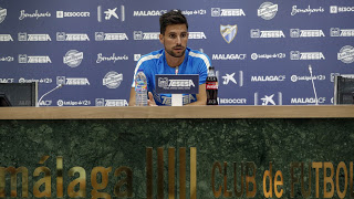 Adrián - Málaga -: "Hay cosas que hay que cambiar por la fuerza que está cogiendo la Segunda"