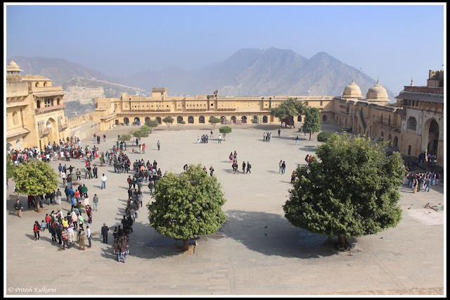 Courtyard, Amer Fort Courtyard, Amer Fort