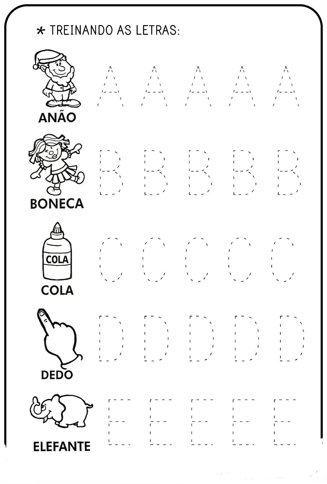 Baú Da Web Alfabeto A Ao Z Atividade Pontilhados Para Imprimir E Colorir