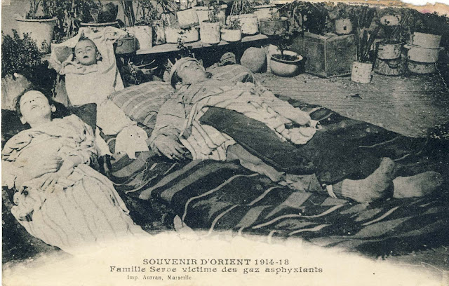 First civilian casualties in the First World War suffocated by the poison gas used by the Germans. In the period from 9 to 11 March, 1917 from poison gas in Bitola were killed 550 people, mostly women and children.