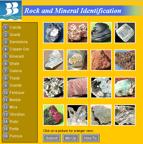Tech Coach: Rocks and Minerals