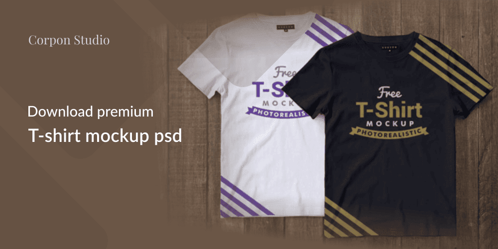 Download Premium T-Shirt Mockup Download Premium T-Shirt Mockup