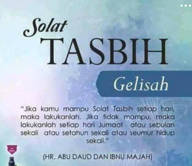 Tunaikan Sholat Tasbih, Meski Hanya Sekali Seumur Hidup Tunaikan Sholat Tasbih, Meski Hanya Sekali Seumur Hidup