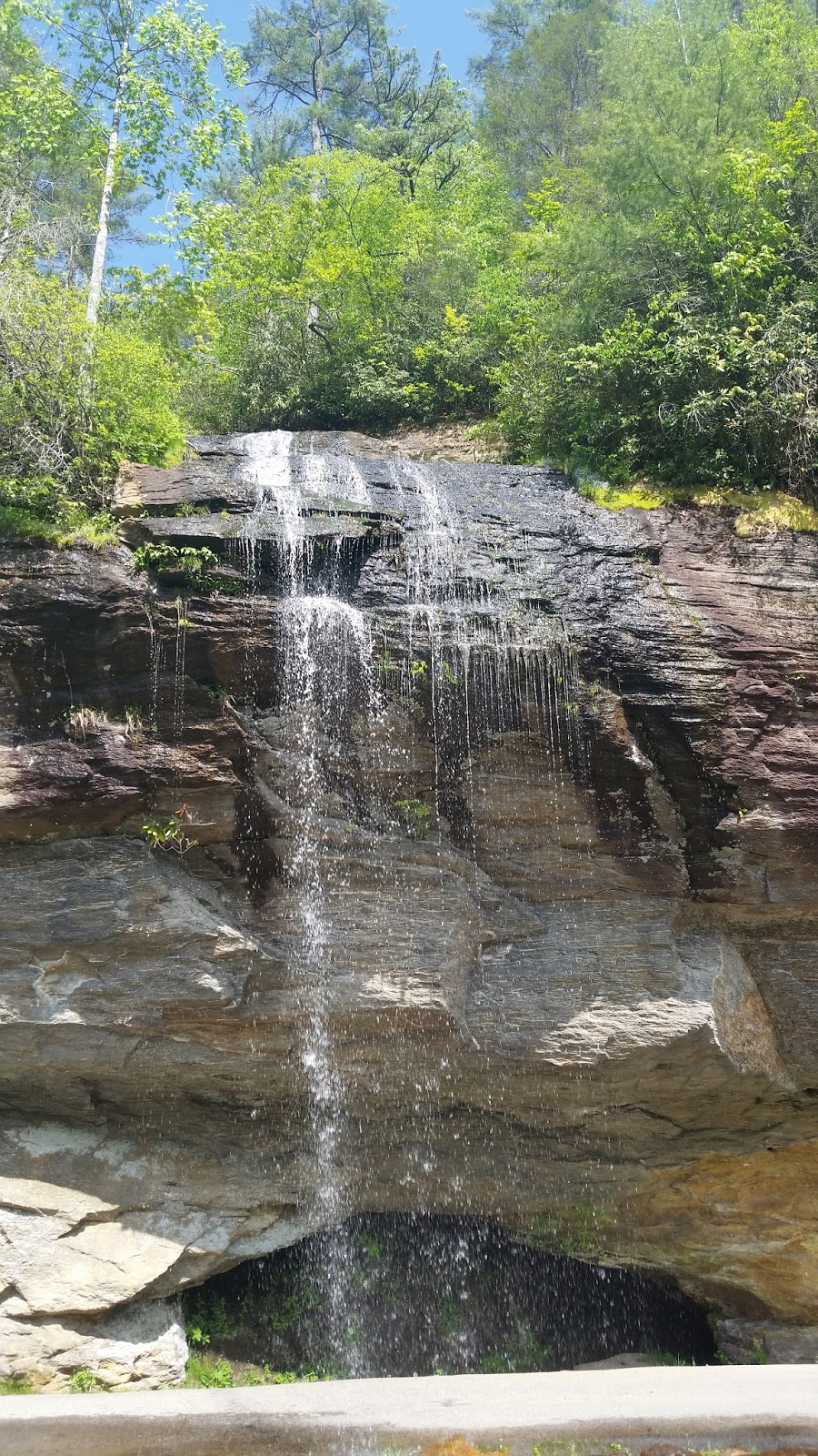 Tomfoolery Bridal Veil Falls Highlands, NC