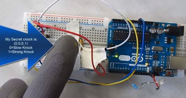 Blue Matter: Arduino Tutorial - Easy secret knock detector