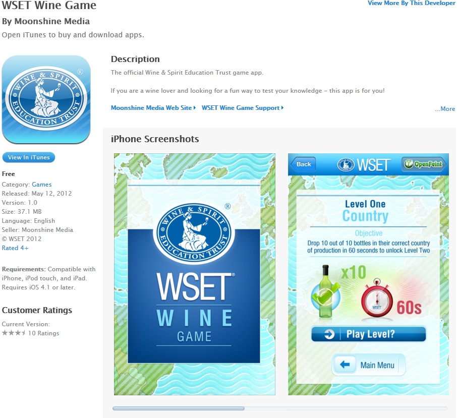 Resdri Wine & Spirit Education Trust game for a wine lover and looking