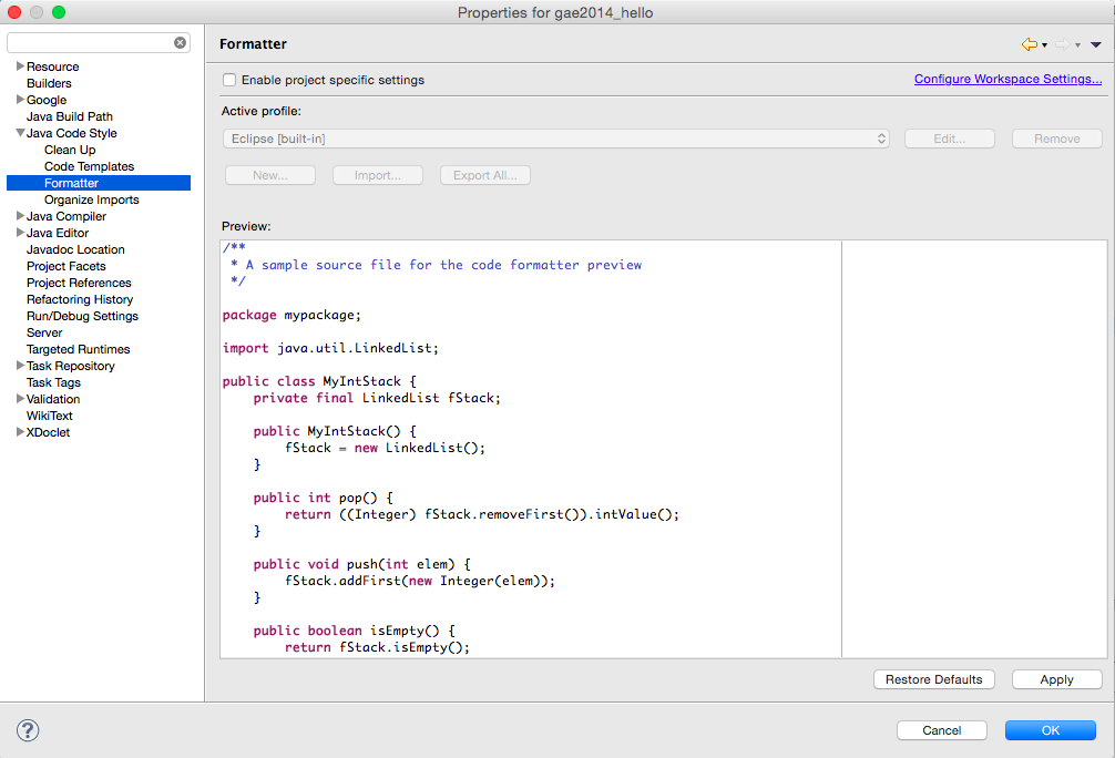 気まぐれDeveloperブログ: Formatterの作成