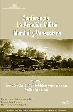 Conferencia: Aviadores Venezolanos en la I y II Guerra Mundial.