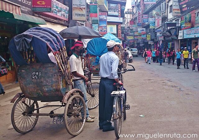 Rickshaw-Katmandu