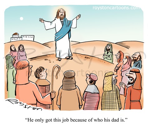 Royston Cartoons: Religion cartoon: Keeping it in the family