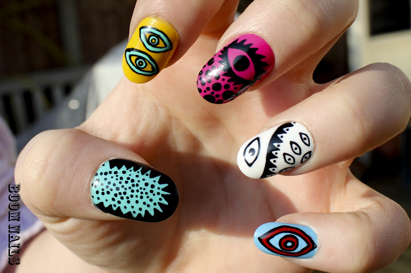 MY OWN KUSAMA NAILS