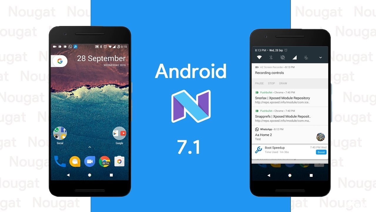 Интерфейс андроид 7. 1 / 7. 1 нуга. Андроид 7. Android 7.