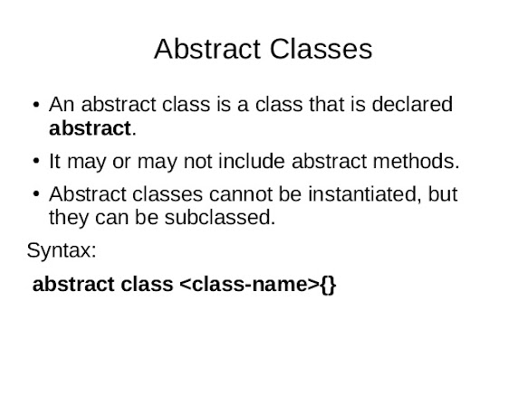 Can we declare constructor in abstract class in Java