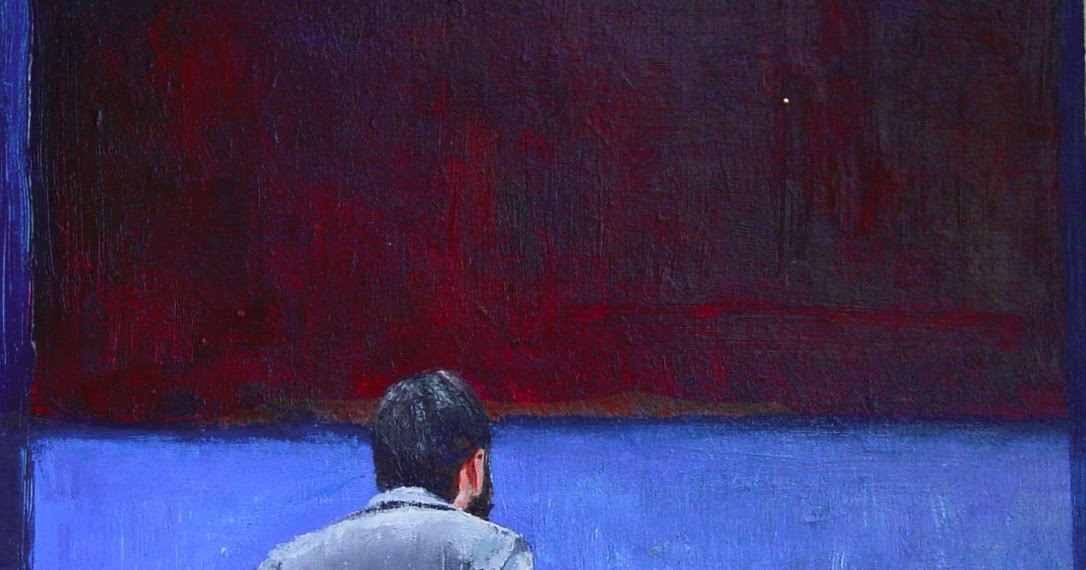 Man In Blue Painting Man In Blue Painting