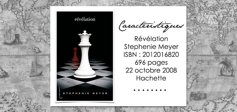 Couverture du livre Révélation de Stephenie Meyer Couverture du livre Révélation de Stephenie Meyer