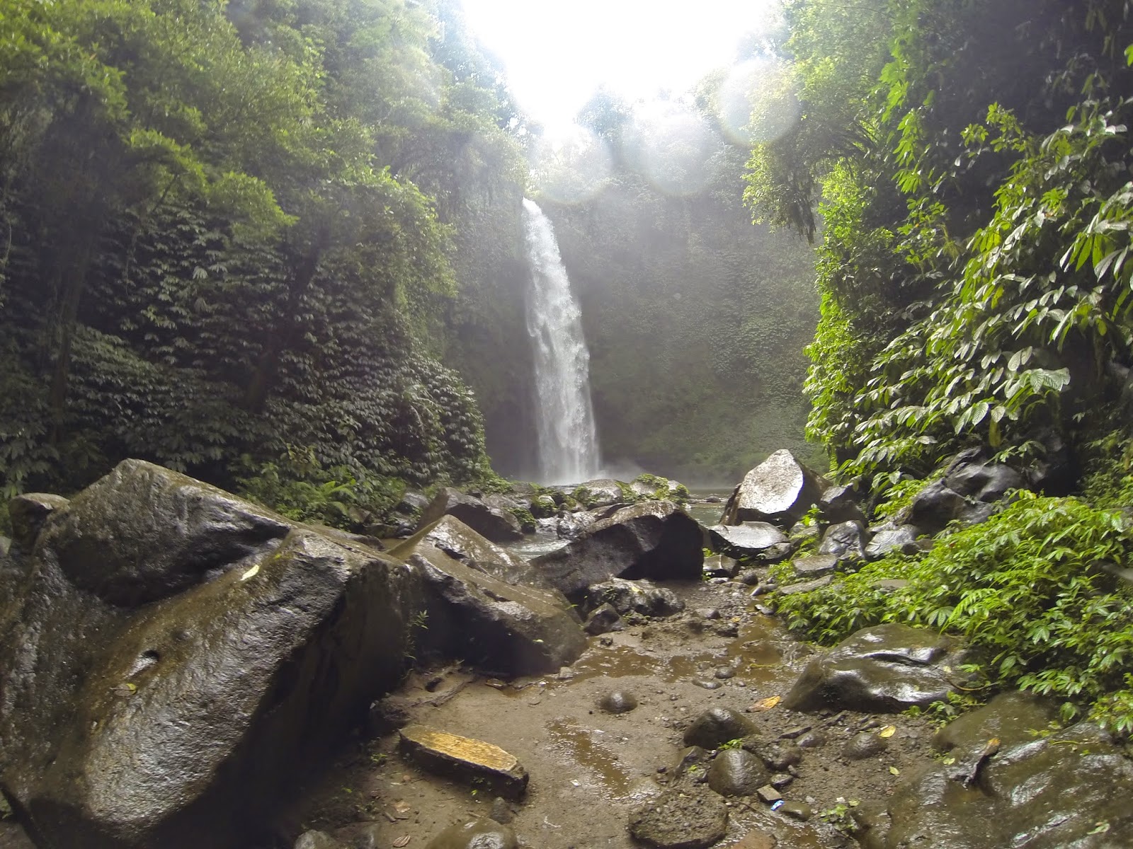 Cascada Nungnung Bali Panoramica Cascada Nungnung Bali