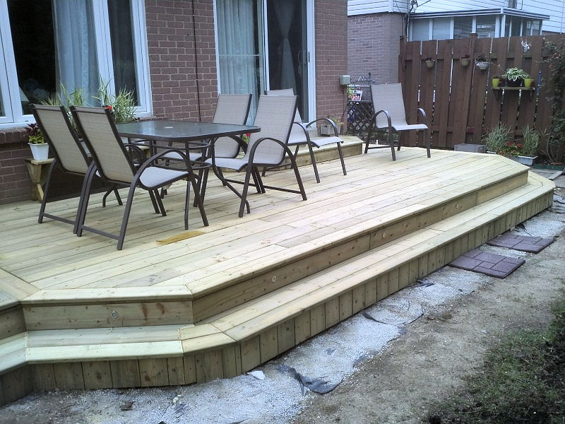 Dhiraj D'Souza Deck Build Rear Deck