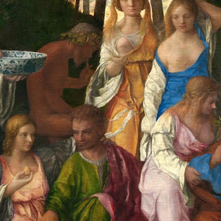 Dei di Bellini: Gea, Nettuno e il "pomo codogno".