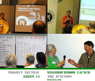 Project Carbon Neutral Neighbourhood Launch Green 13 - The Junction, June 18, 2011, photos  by wobuilt.com