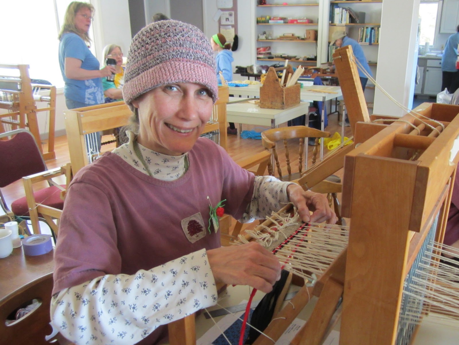 Buellwood Weaver and Fiber Guild, Hancock, Michigan Paper Weaving