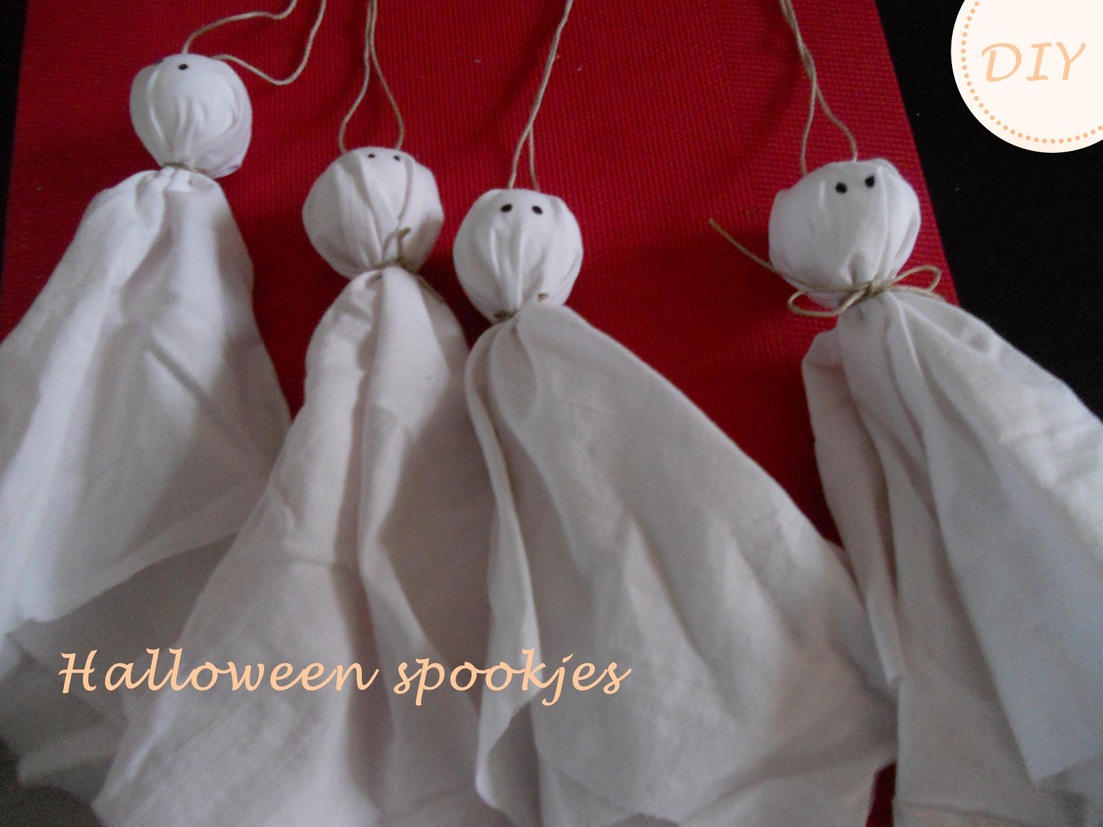 Verwonderlijk DIY – Halloween spookjes – Flowers & Feathers SI-41