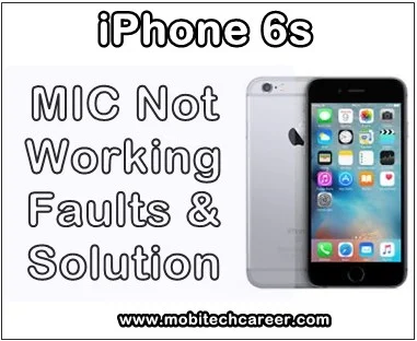 mobile, cell phone, smartphone, iphone repair, near me, how to, fix, solve, repair, Apple iPhone 6s, replace, replacement, microphone, mic, not working, no transmit sound, no clear sound, no sound during phone calls, faults, problems, jumper ways, mic track ways, solution, tips, guide, in hindi, kaise kare hindi me.