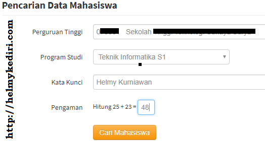 Cara Cek Status Mahasiswa Aktif Drop Out Nonaktif Blog Orang It