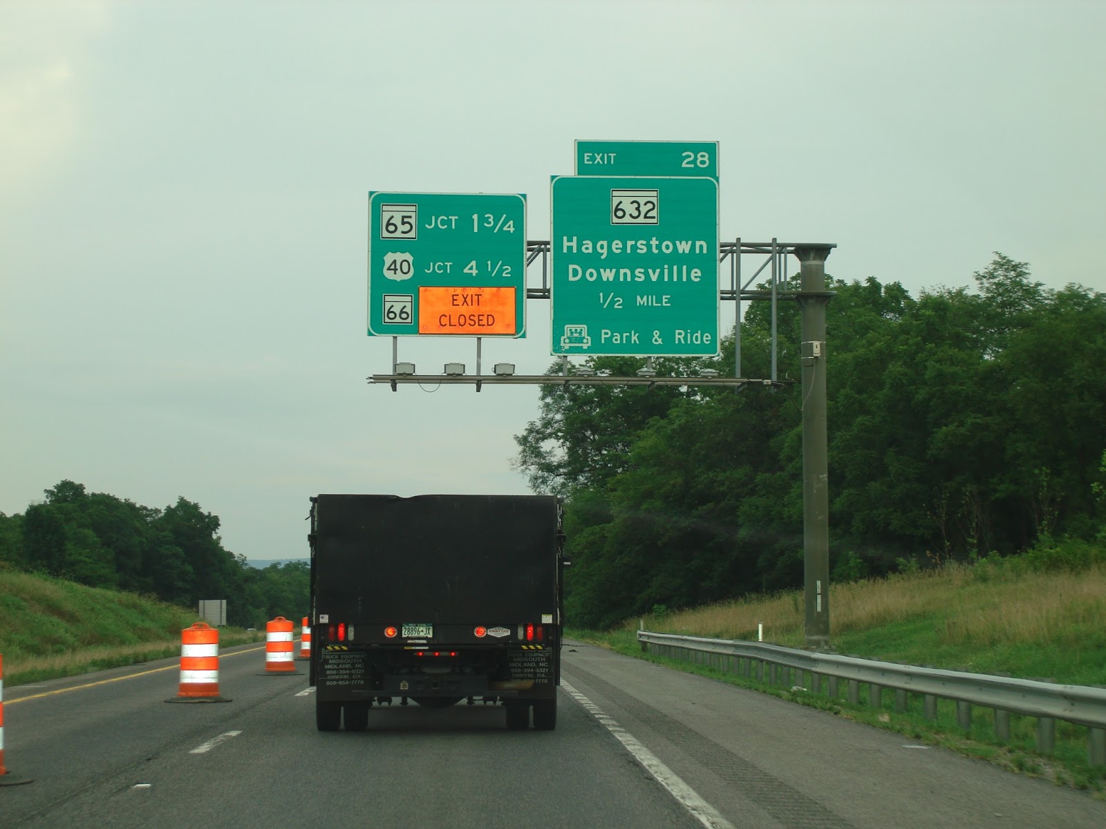 Luke's Signs Interstate 81 & Interstate 70 Hagerstown, MD
