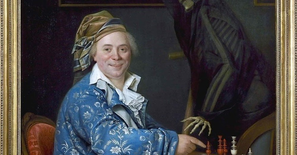 Retrato do Dr.C. jogando xadrez com a Morte - Remi-Fursy Descarsin