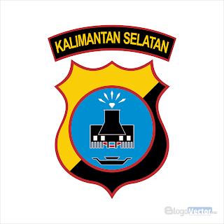 Polda Kalimantan Selatan Logo vector (.cdr)