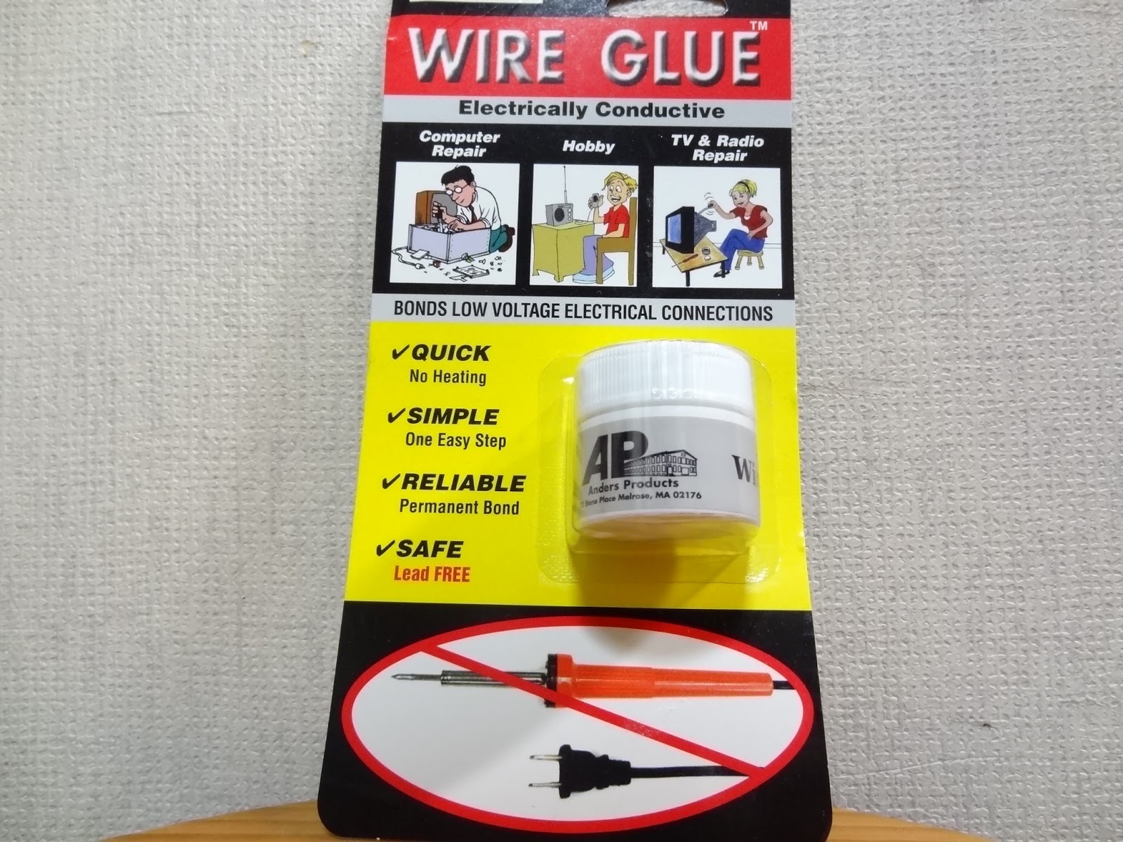 狂乱Nonaha日記 導電性接着剤 Wire Glue