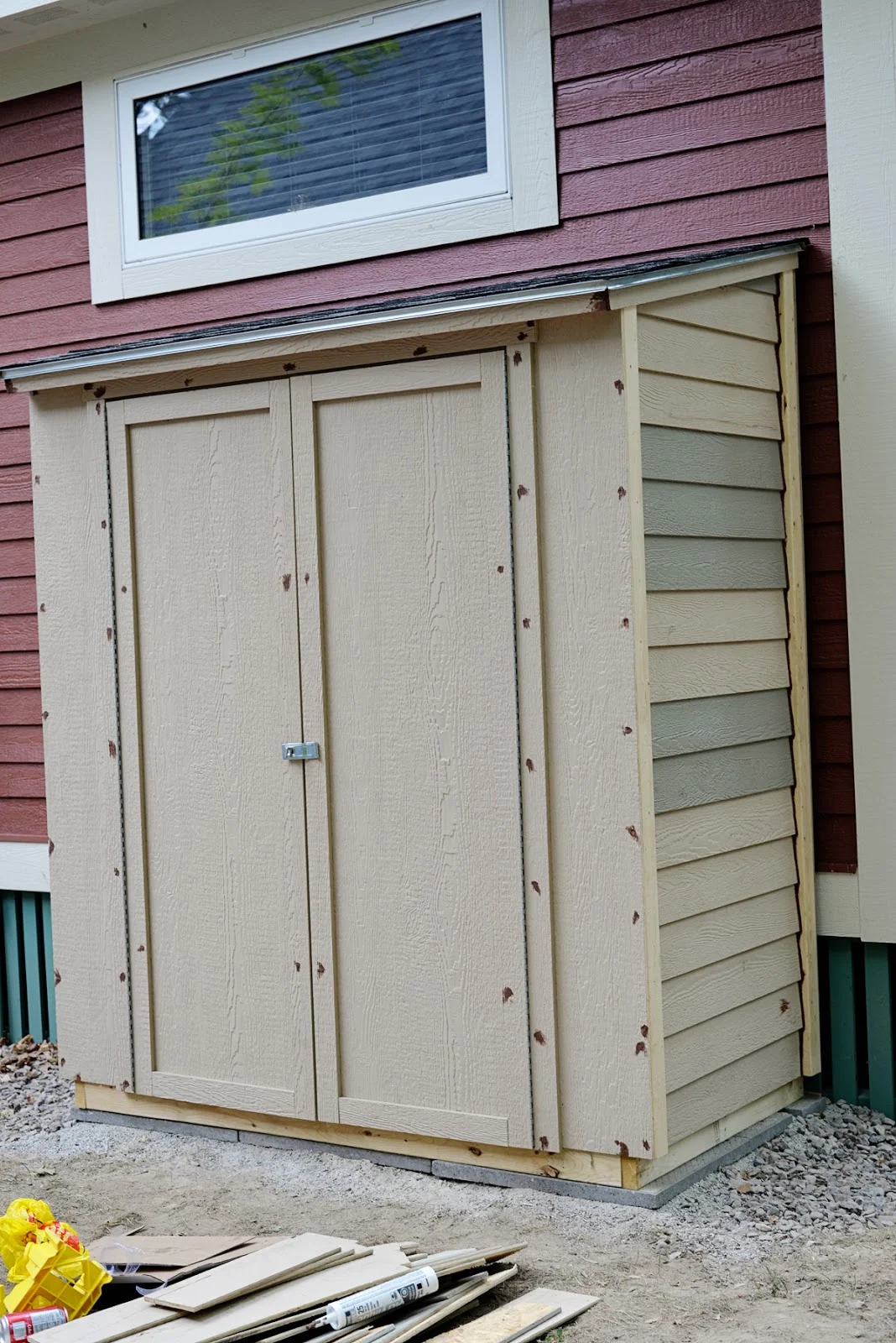 how to build a storage shed, lean to storage shed assembly, shed matching your house, Home Depot storage shed, customize your shed