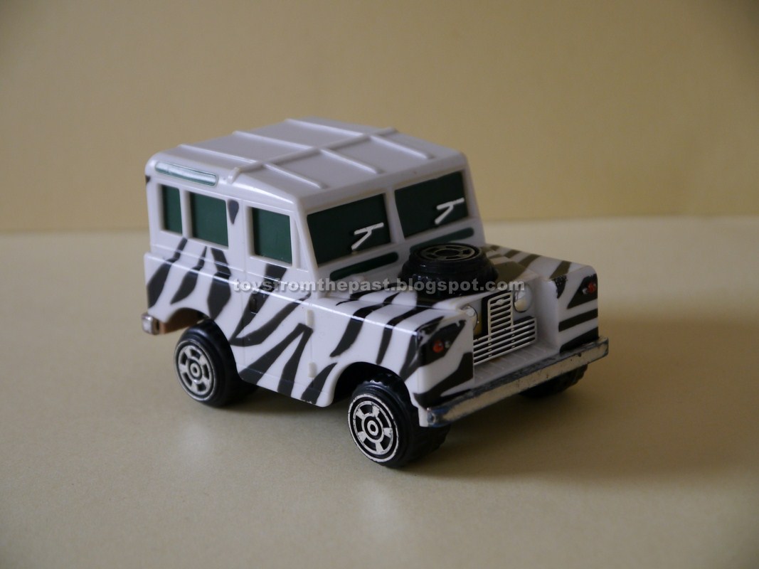 Toys from the Past: #646 IDEAL - LAND ROVER SAFARI WITH FRICTION MOTOR