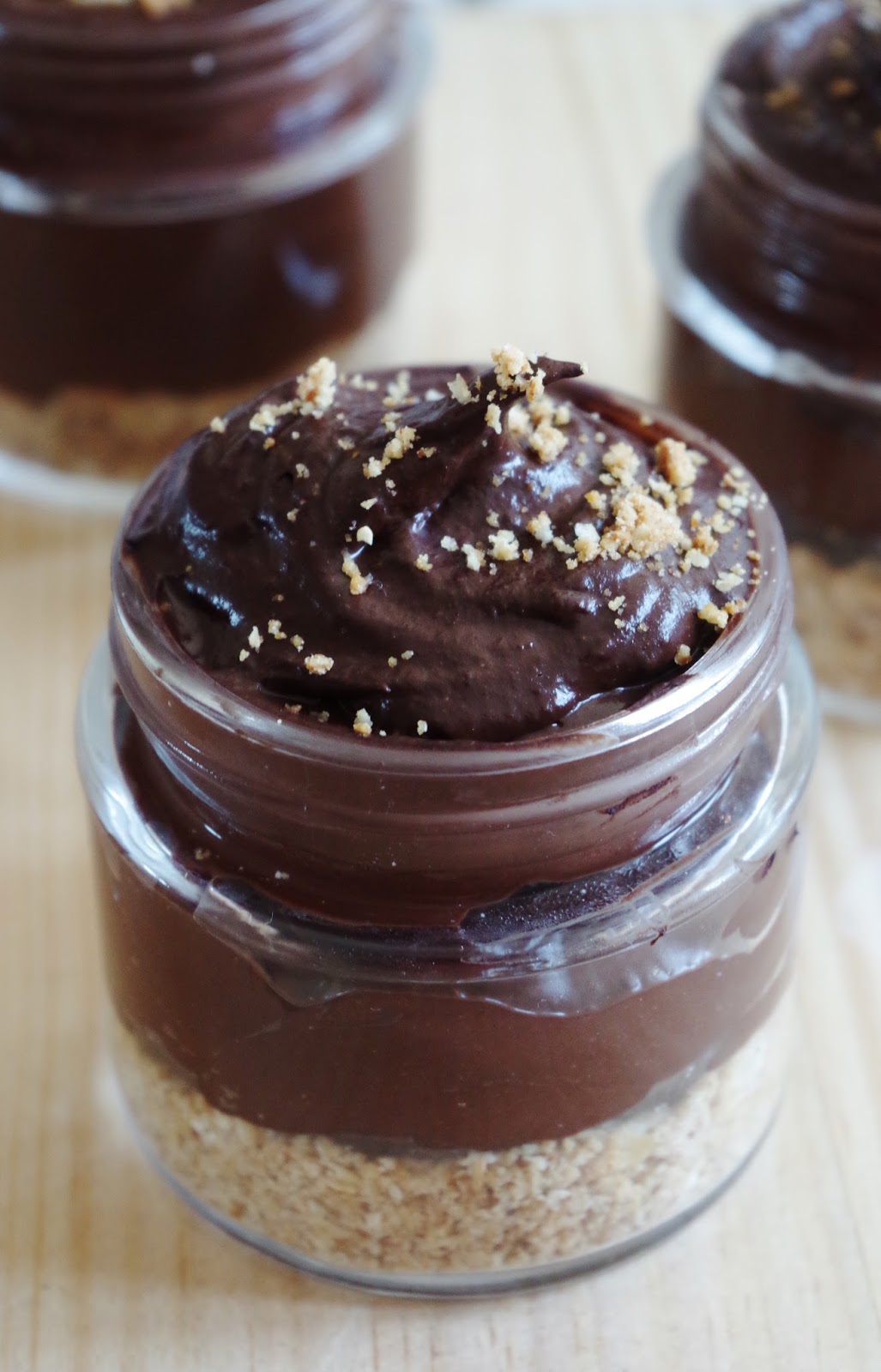 Chocolate Pudding Jars Euphoric Vegan