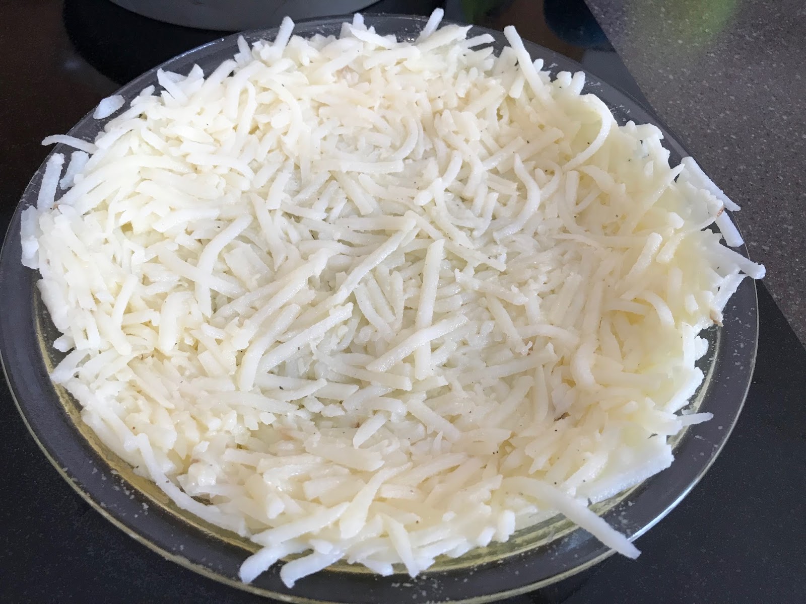 The Matejkas Equal Three Ham and Cheese Hash Brown Quiche