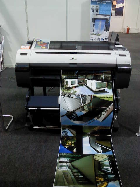 Canon iPF760 pre-launch debut at Asian M&E Show 2012, KLCC | Large