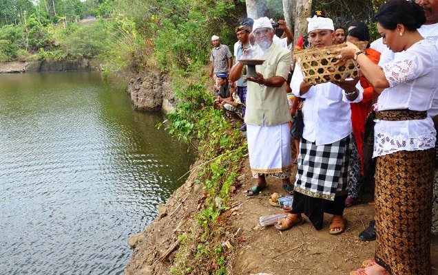 Kemarau Panjang, Bupati Tabanan Gelar Upacara Mohon Hujan