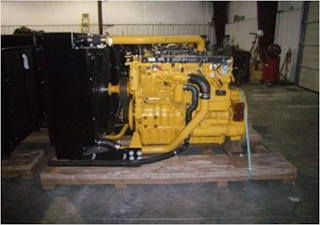 CAT C9, complete diesel generator, Power Unit,